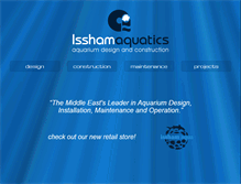 Tablet Screenshot of isshamaqua.com